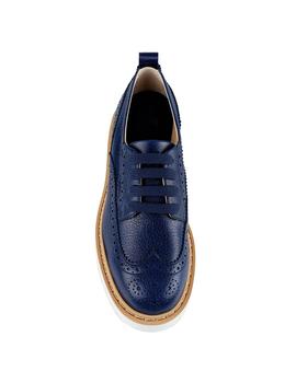 Zapato Hogan de cordón azul