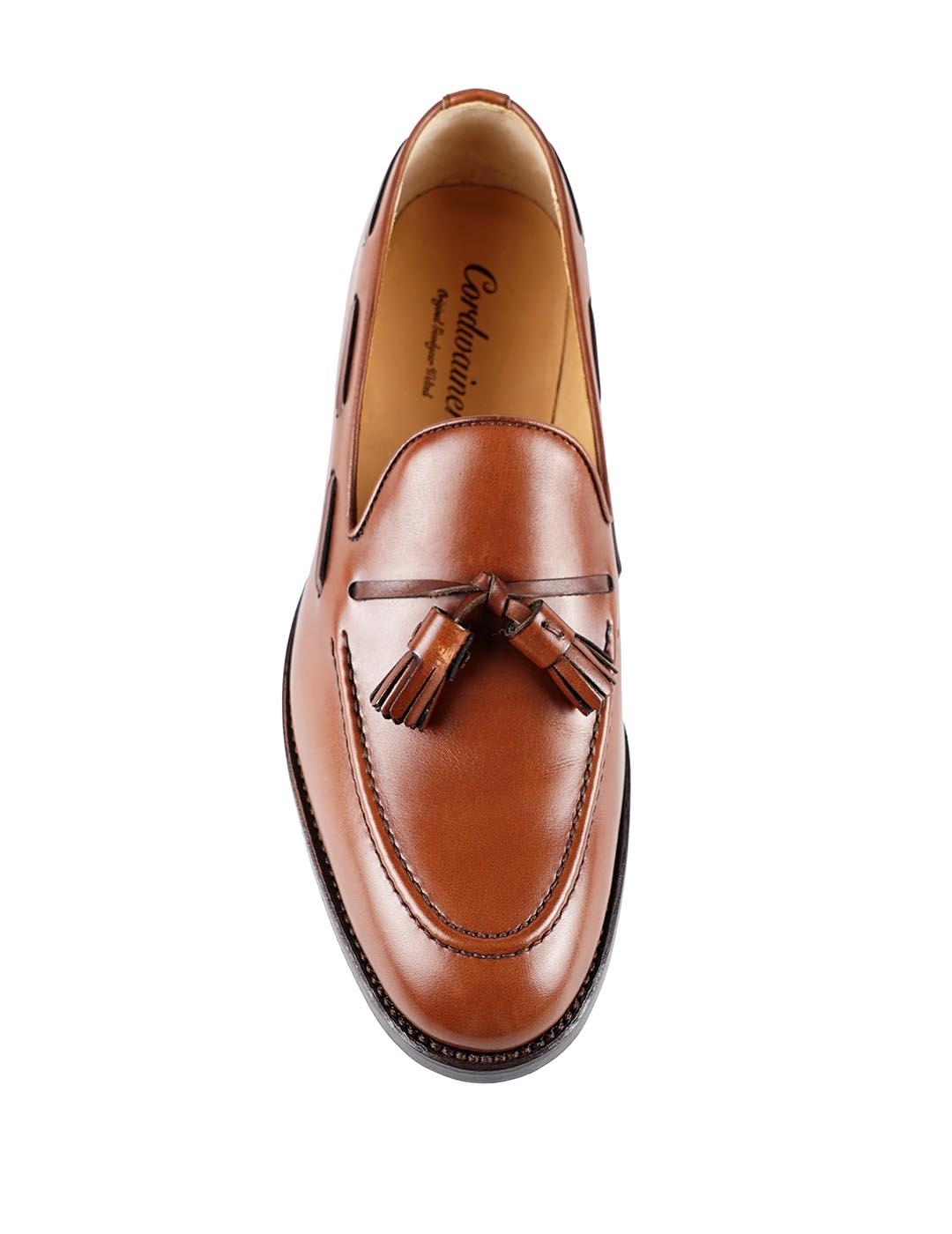 Mocasín borlas Cordwainer Kendall para hombre