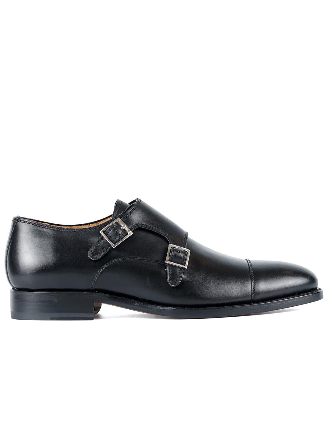 Zapato Cordwainer doble hebilla Oswald para hombre