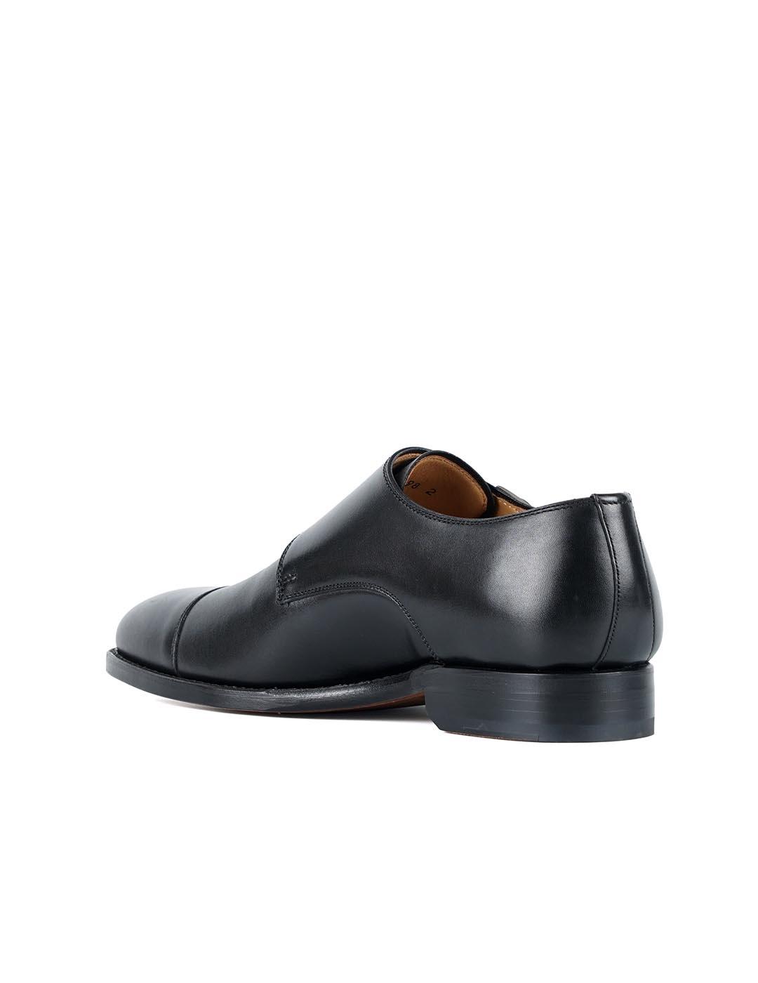 Zapato Cordwainer doble hebilla Oswald para hombre