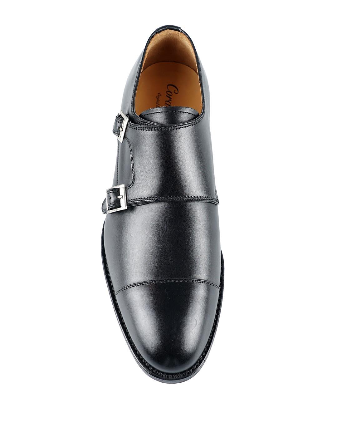 Zapato Cordwainer doble hebilla Oswald para hombre