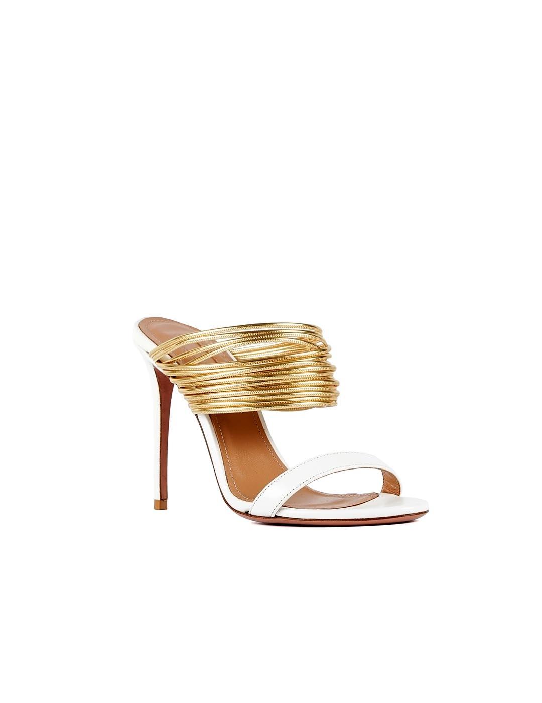 Sandalia Aquazzura Rendez vous de tacón para mujer