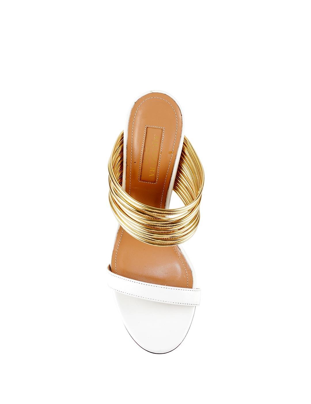 Sandalia Aquazzura Rendez vous de tacón para mujer