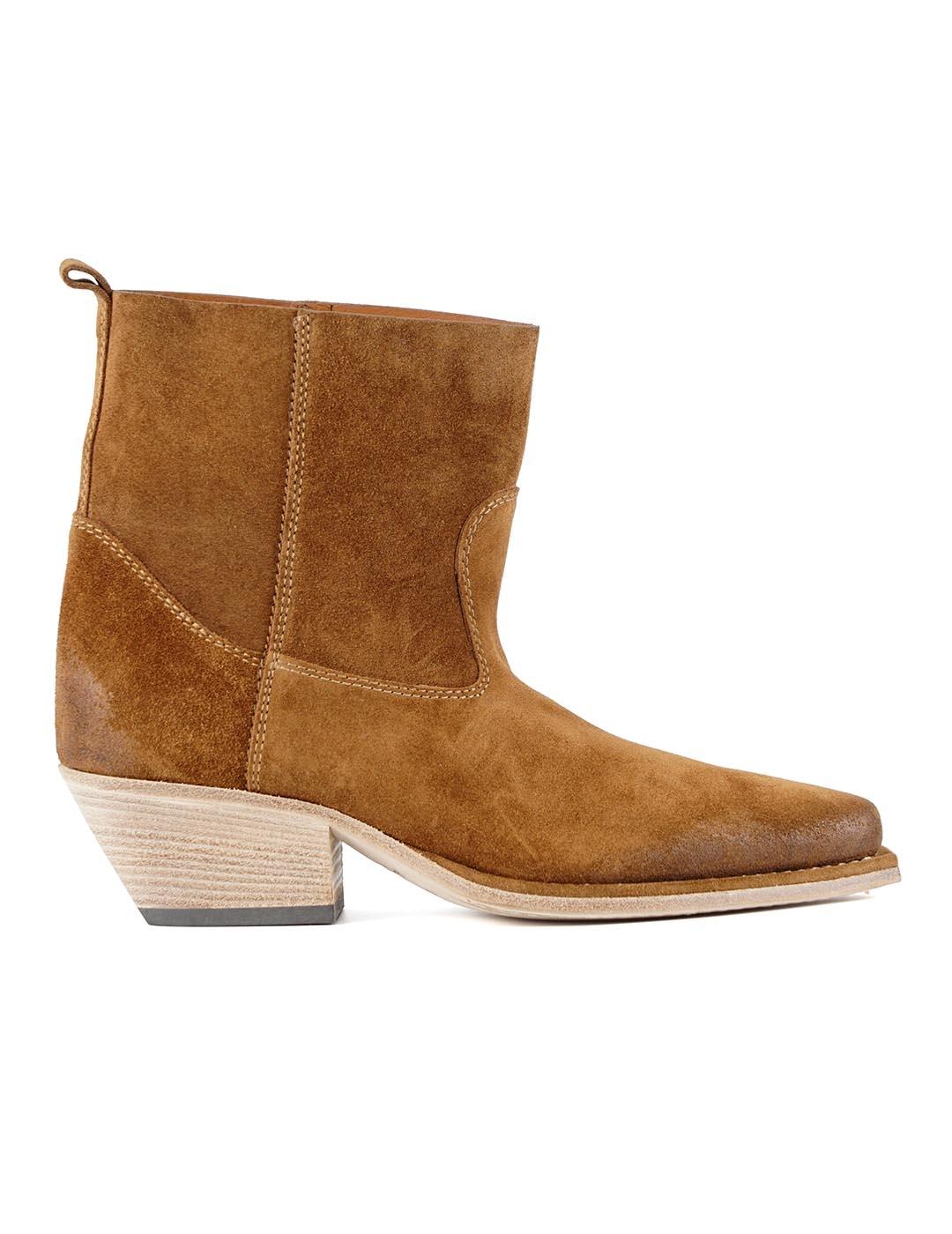 Botín camel campero