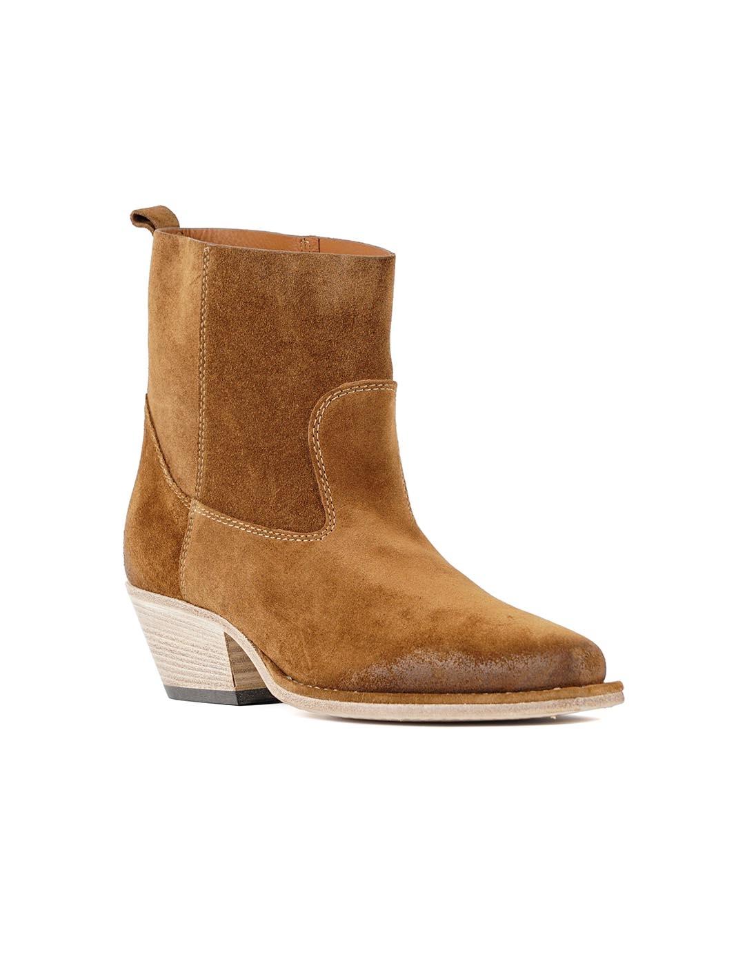 Botín camel campero