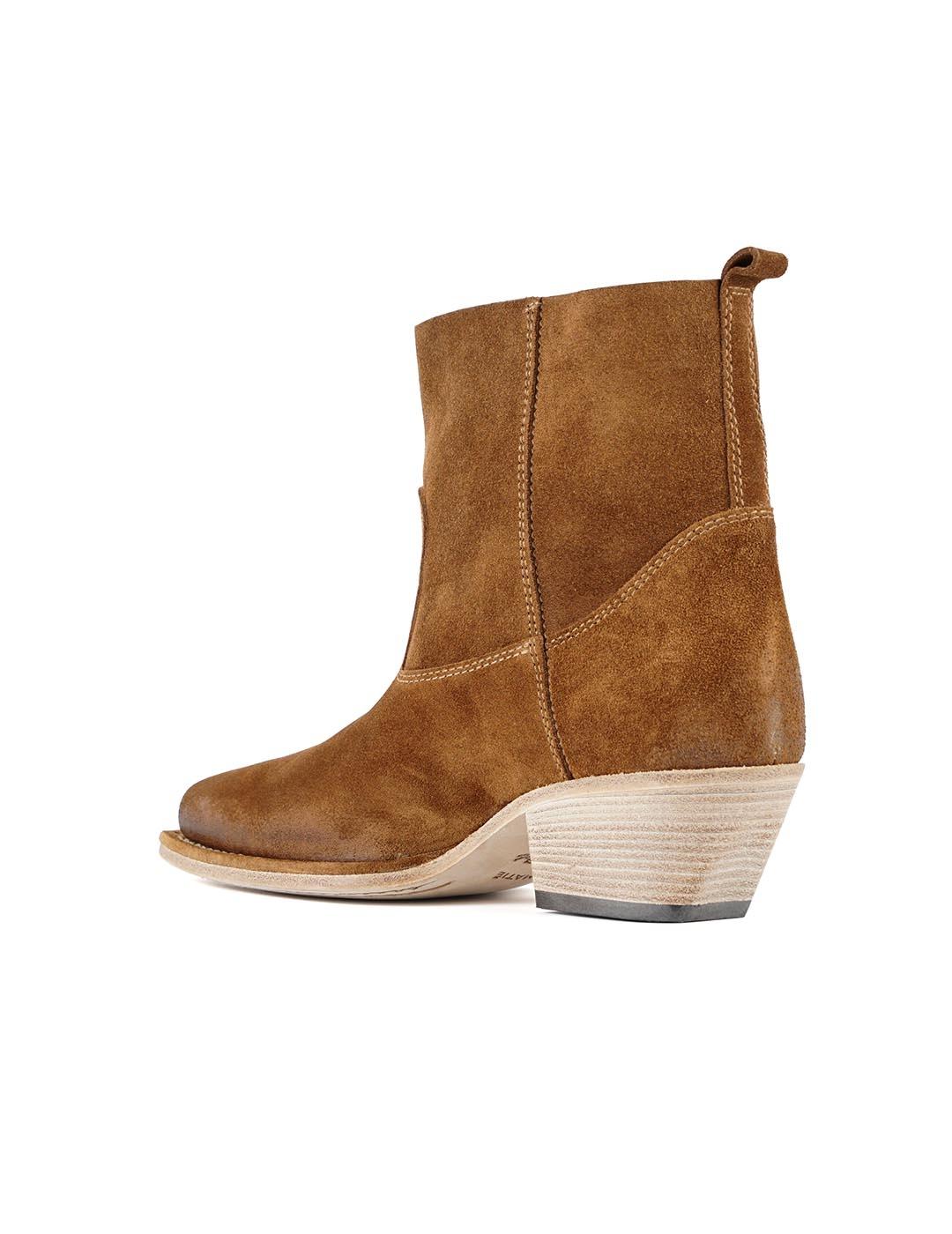 Botín camel campero