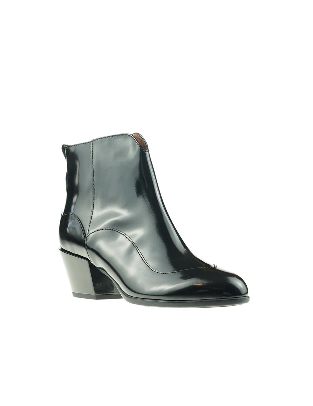 Botín Hogan  suela goma negro