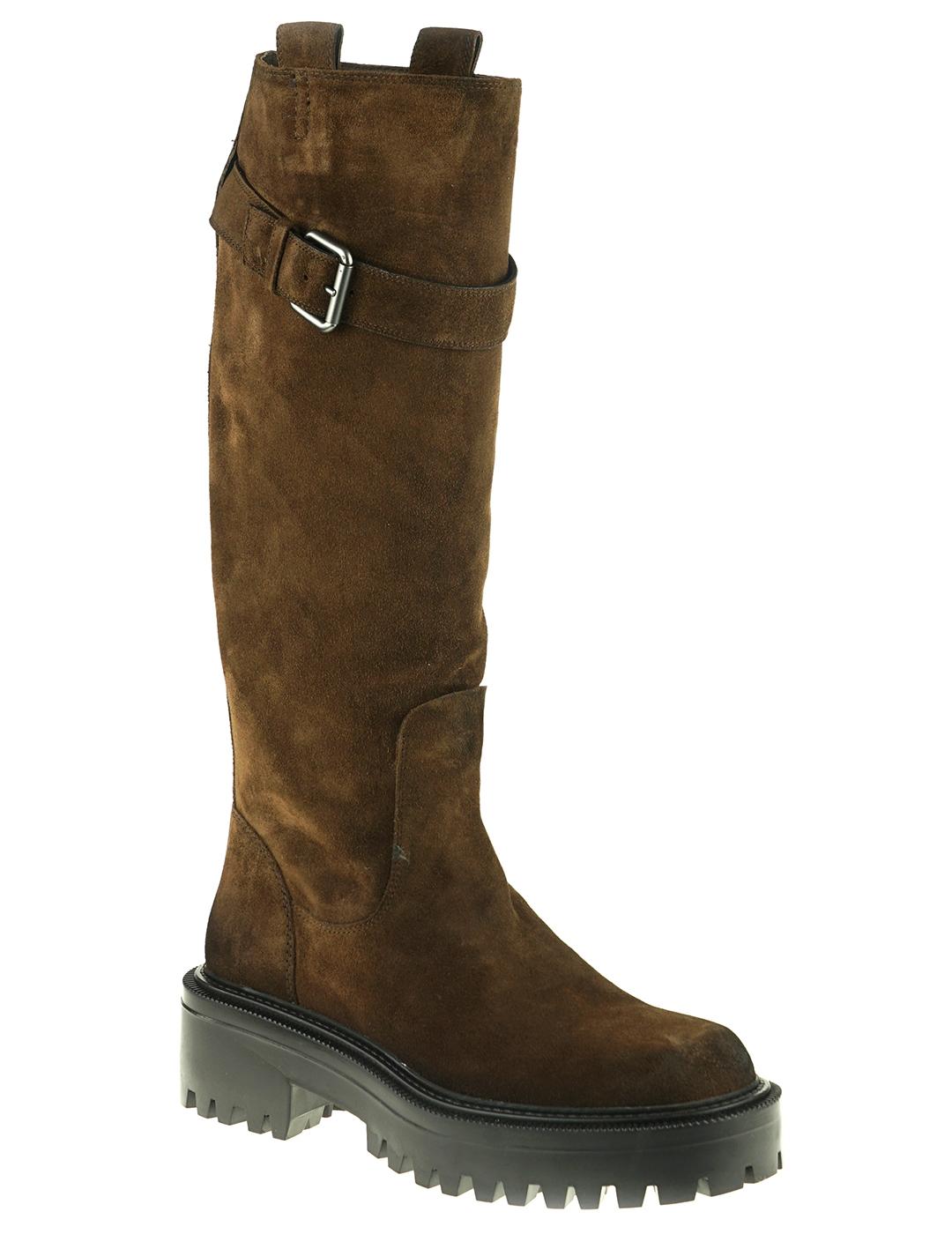 Bota Vic Matie styvale sayosoft marrón ante para mujer