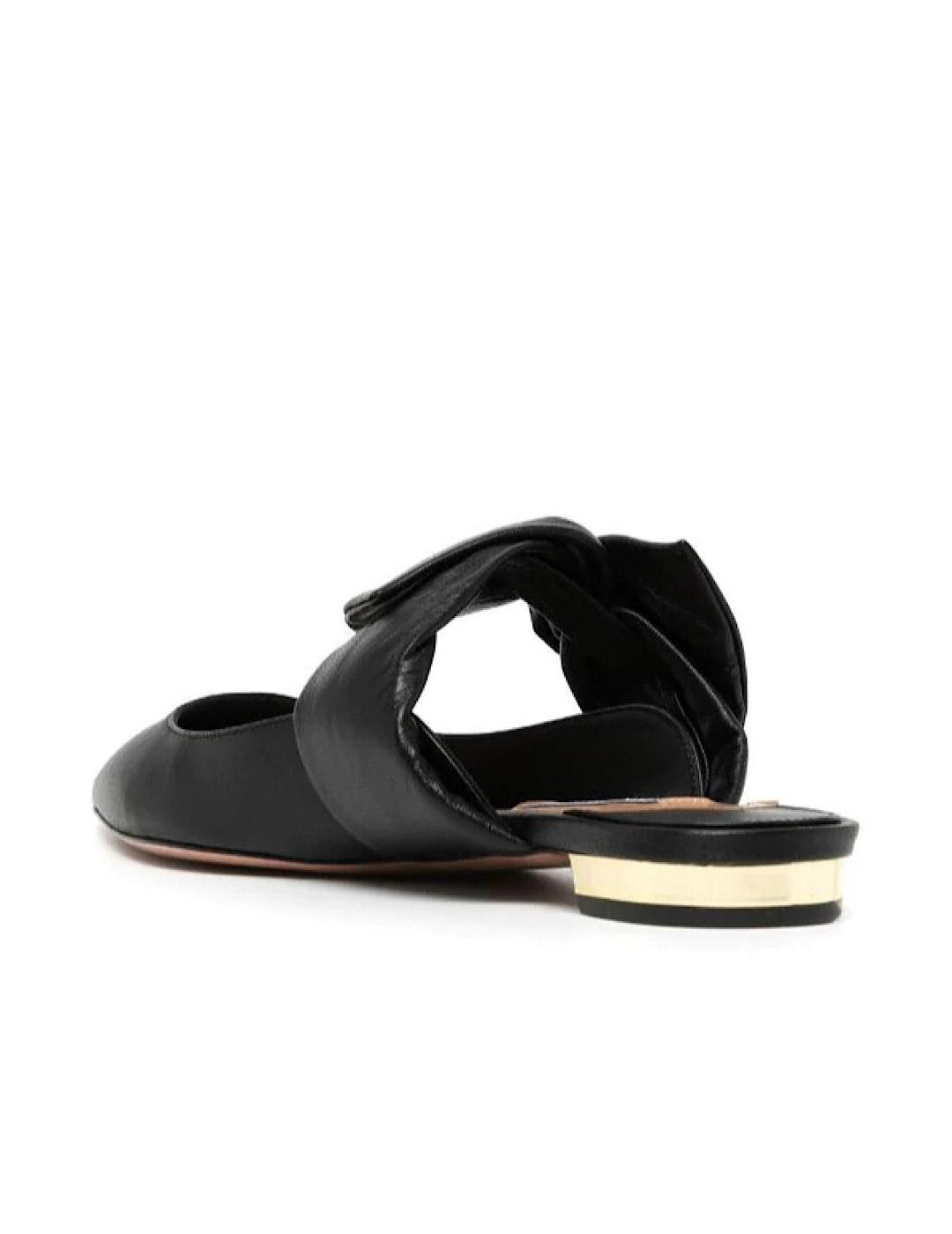 Mule Aquazzura lilla flat