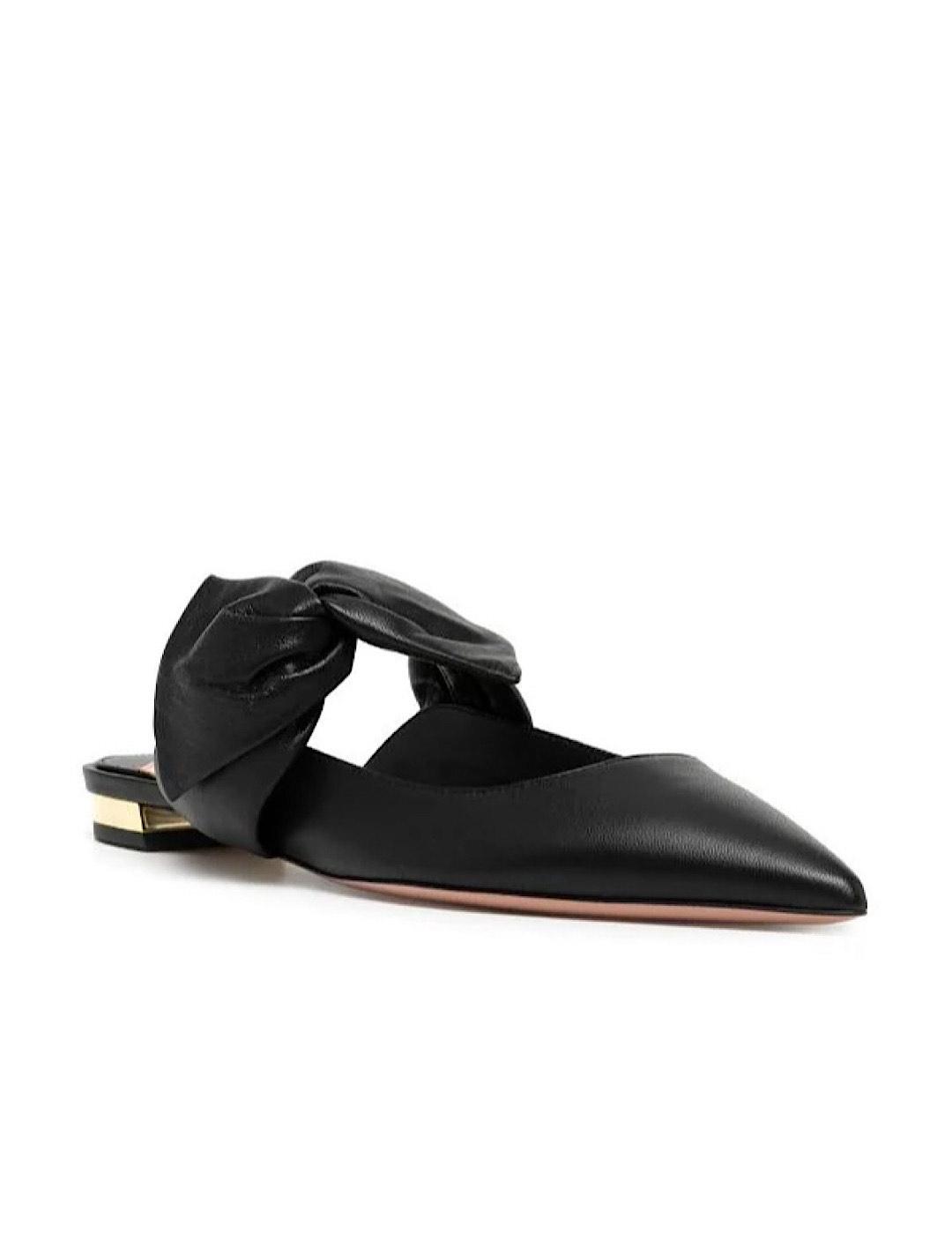 Mule Aquazzura lilla flat