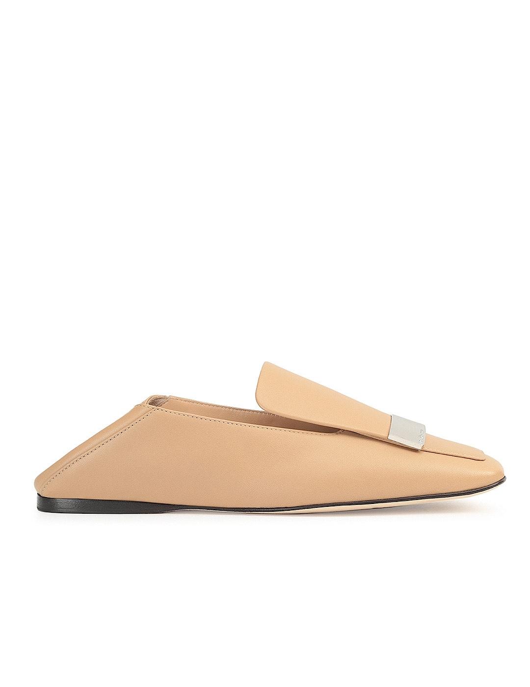 Flat moccasin 05 beige