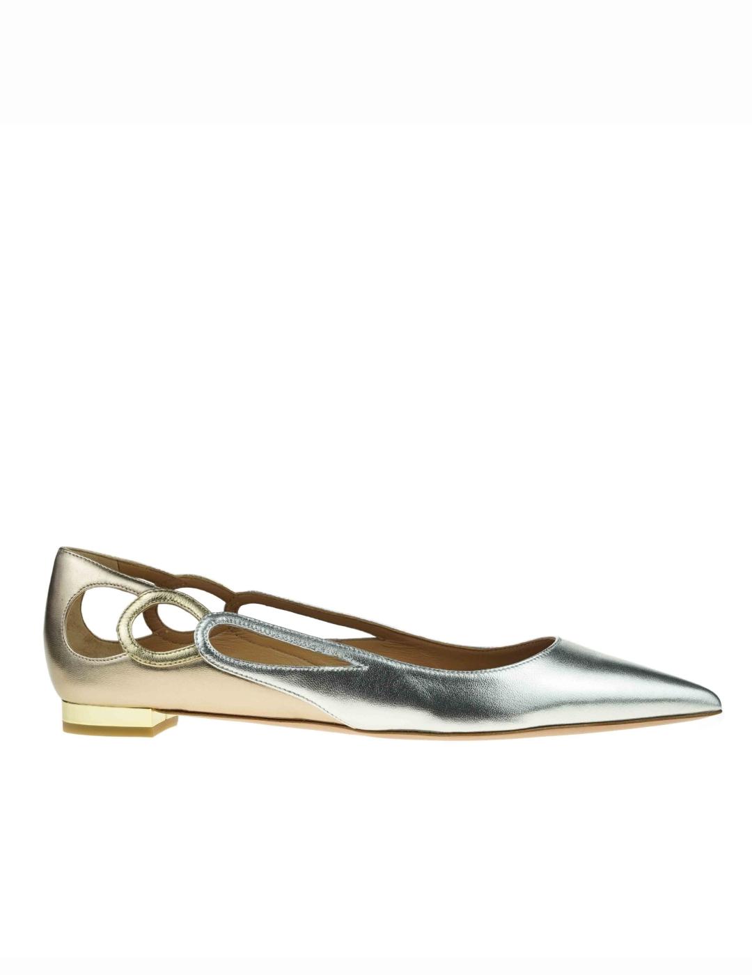 Fenix bailarina piel metalizada para mujer