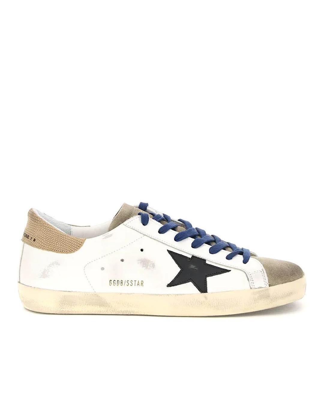 Super star cordón azul para hombre