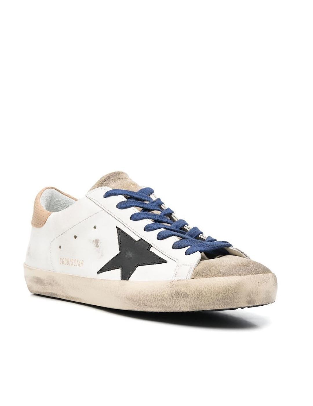 Super star cordón azul para hombre