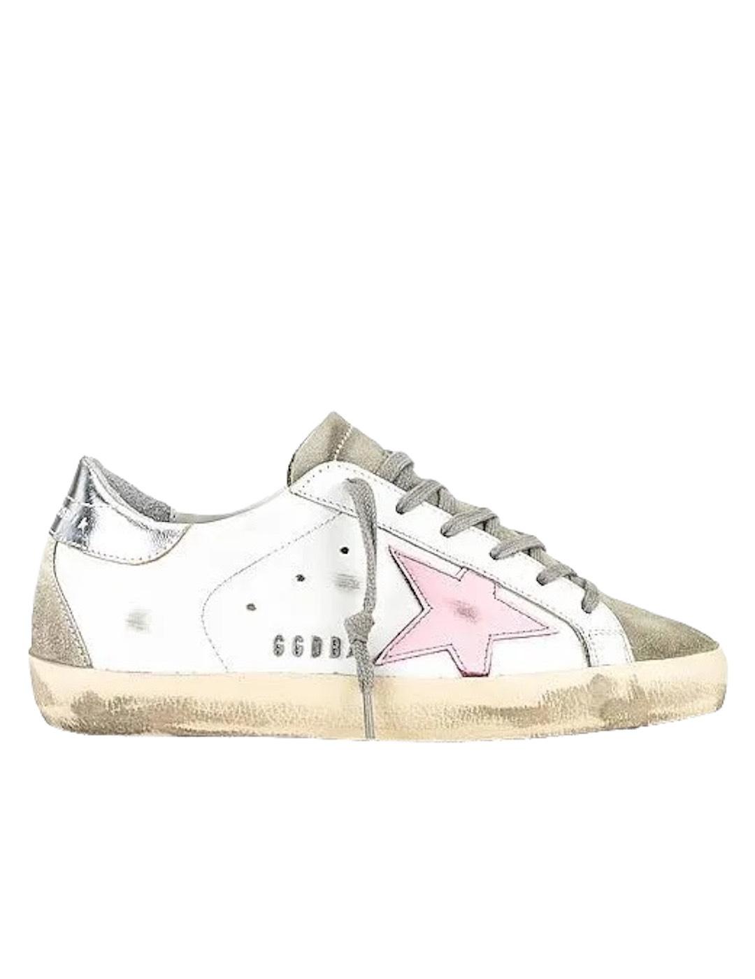 Super star blanco e rosa t plata