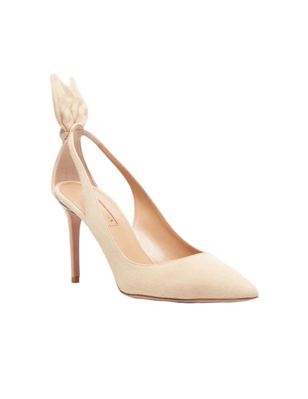 Zapato salón nude para mujer