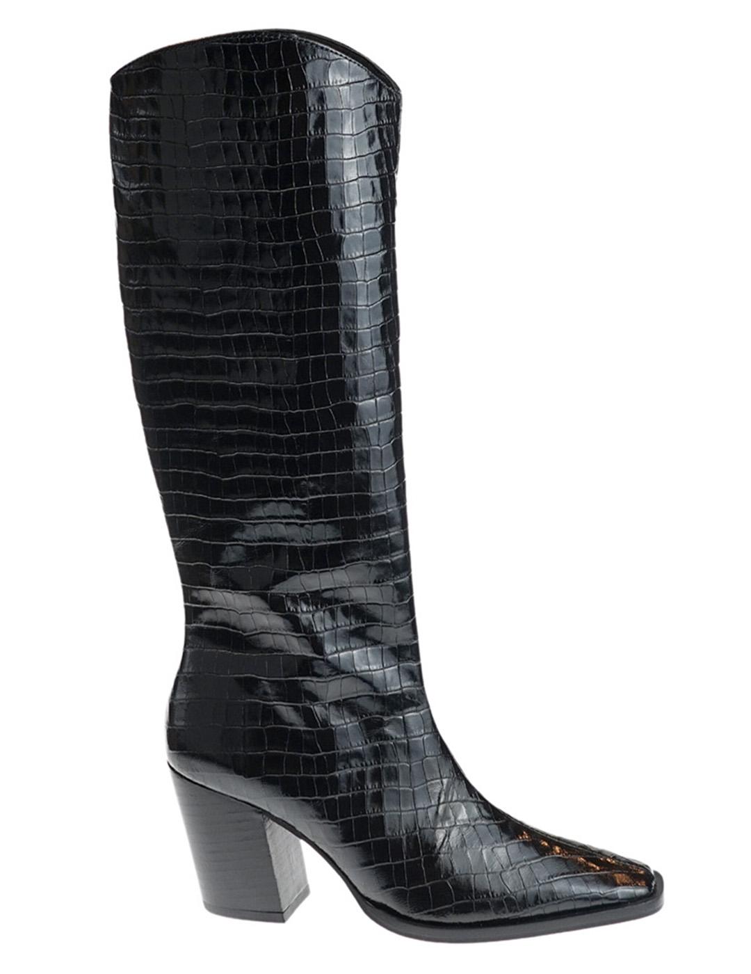 DAISY BOTA GRABADA NEGRA