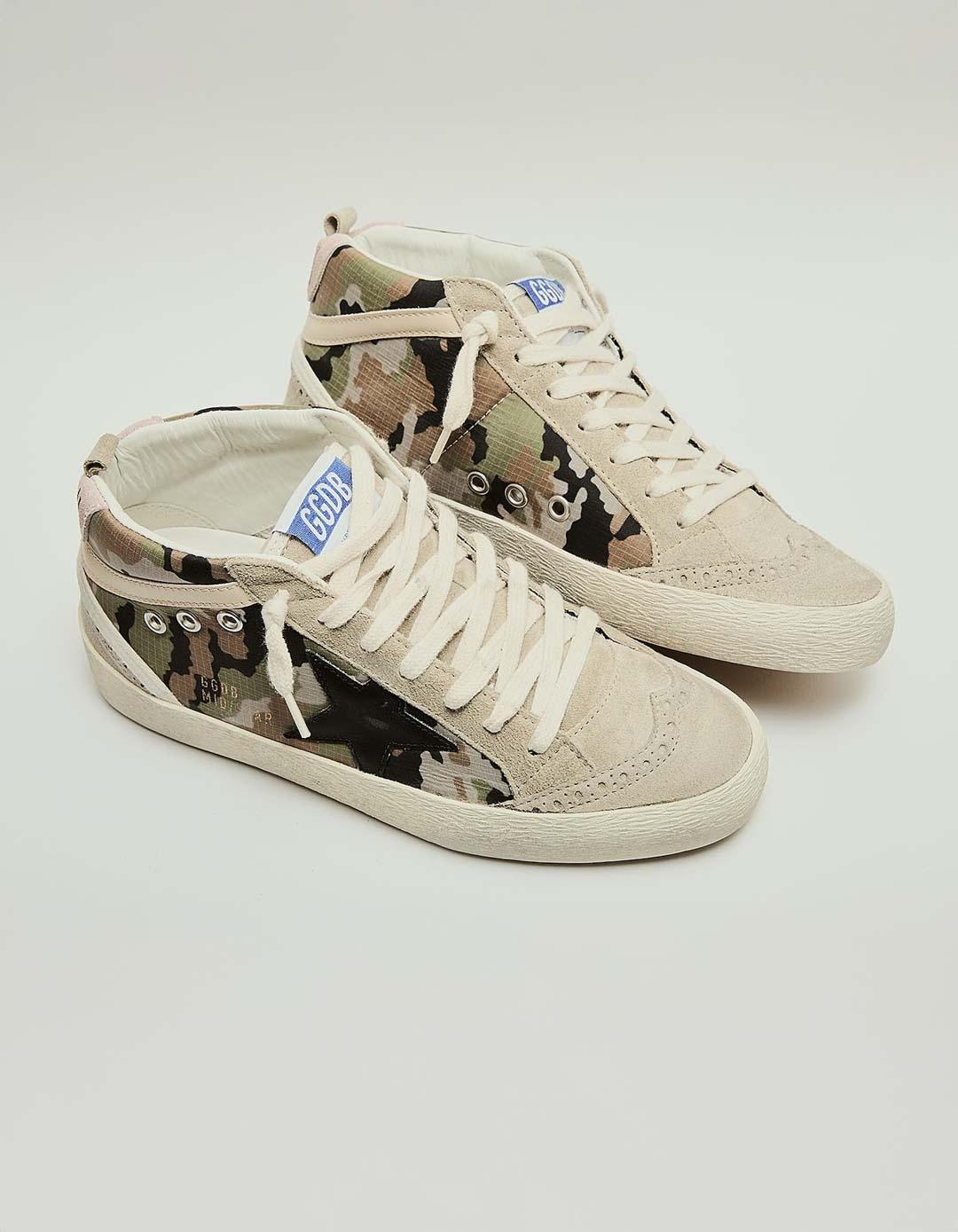 Sneakers Golden Goose Mid Star Mujer