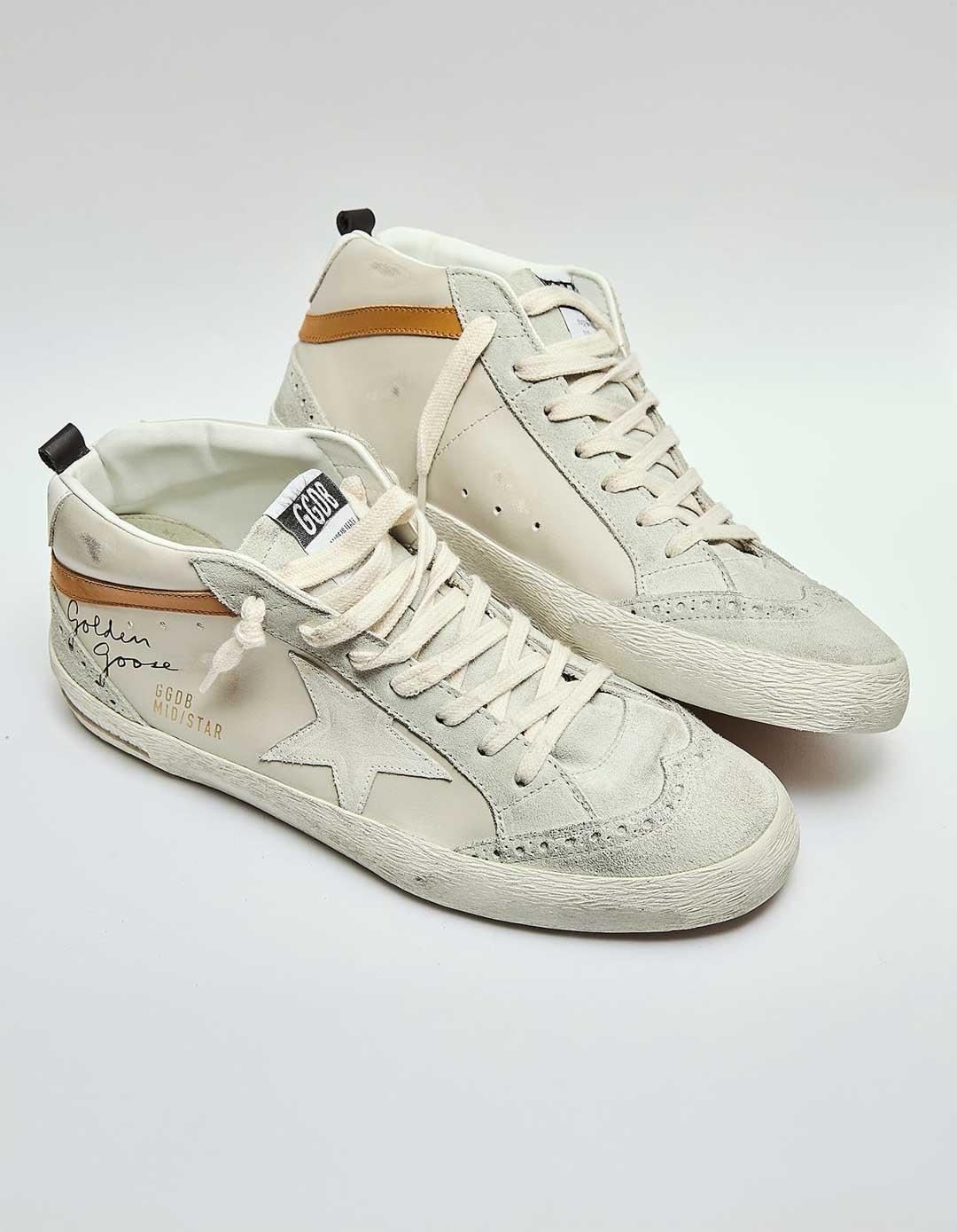 Sneakers Golden Goose Mid Star Hombre