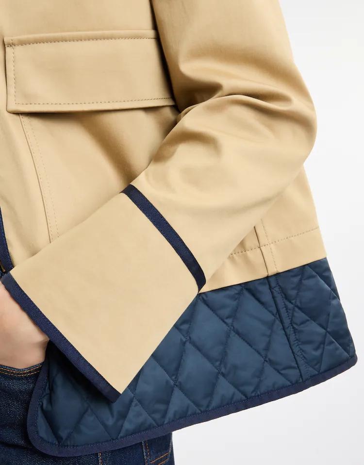 Chaqueta Fay Corto Bimateriale Mujer