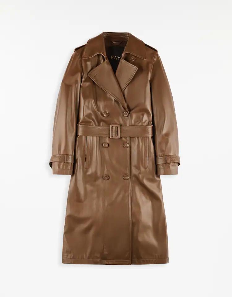 Trench Fay Leather Mujer