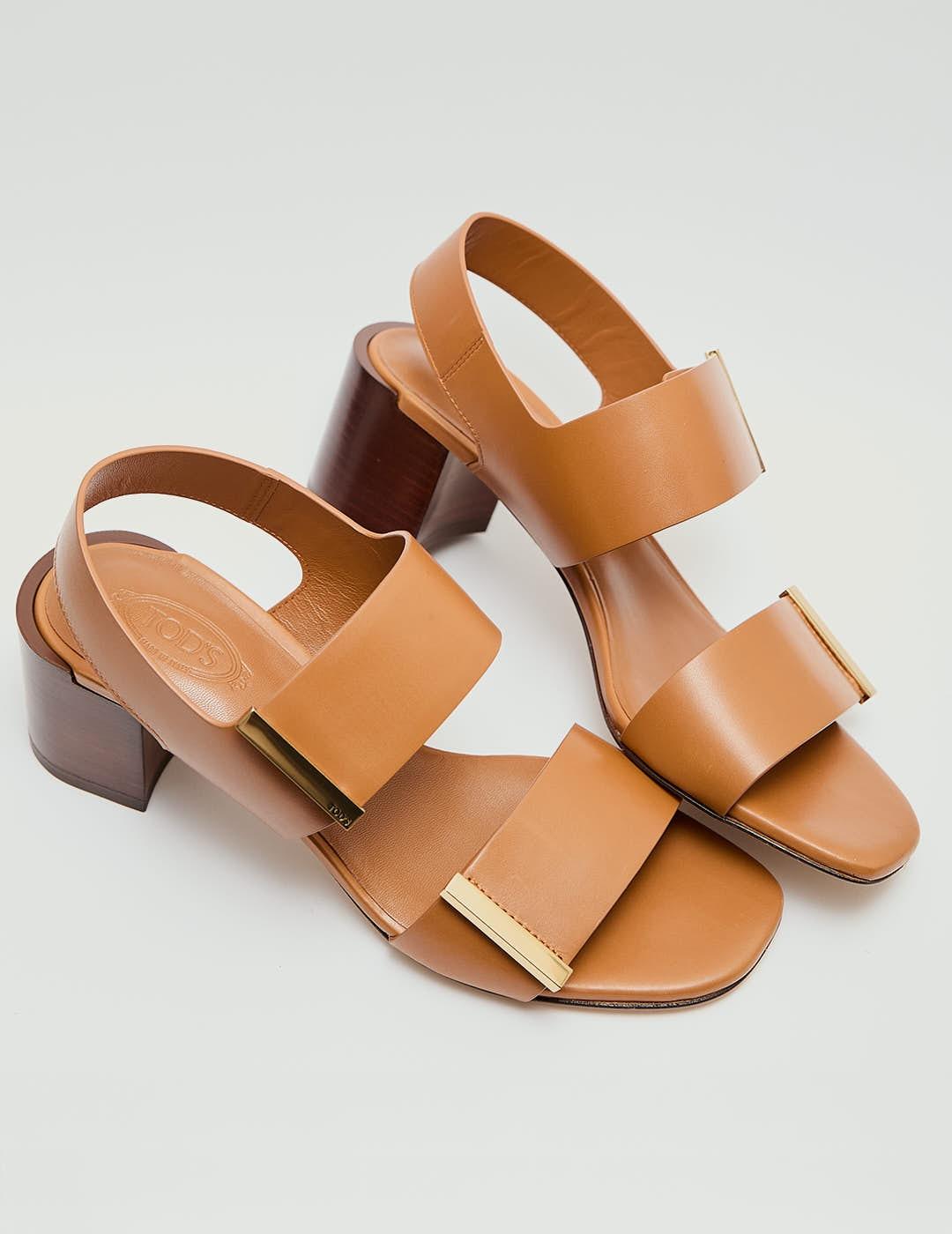 Sandalias TOD´S Cuoio Mujer
