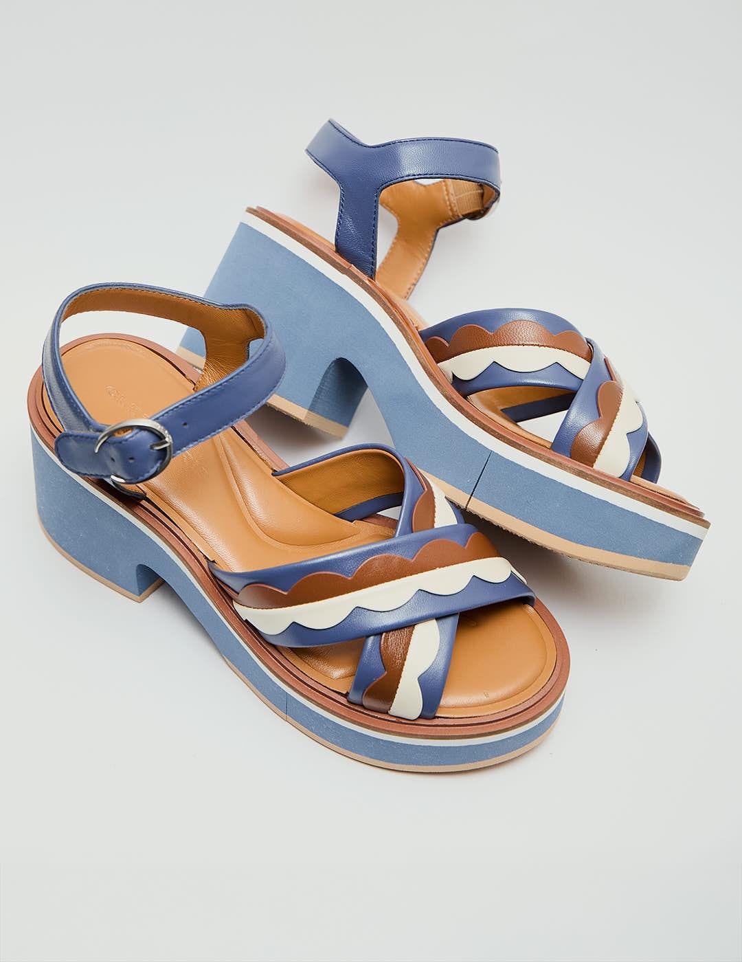 Sandalias Clergerie Calao Mujer