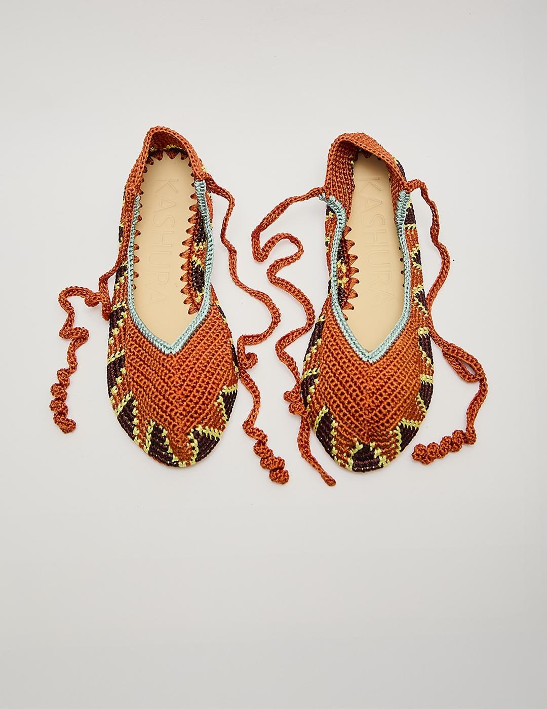 Bailarinas Kashura Lobster Orange Mujer