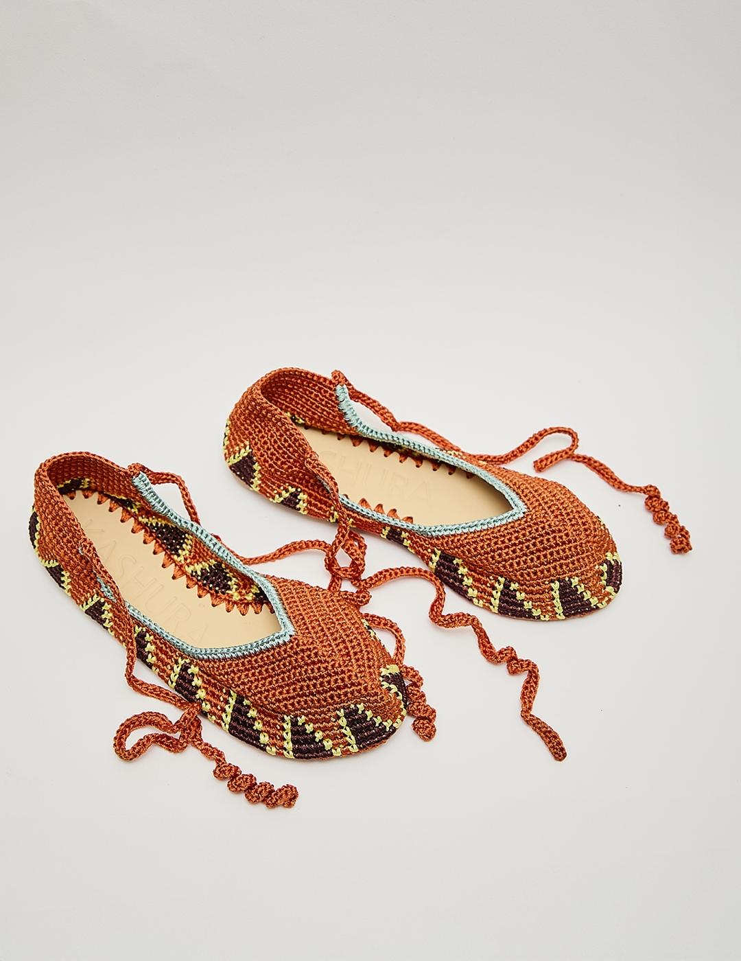 Bailarinas Kashura Lobster Orange Mujer