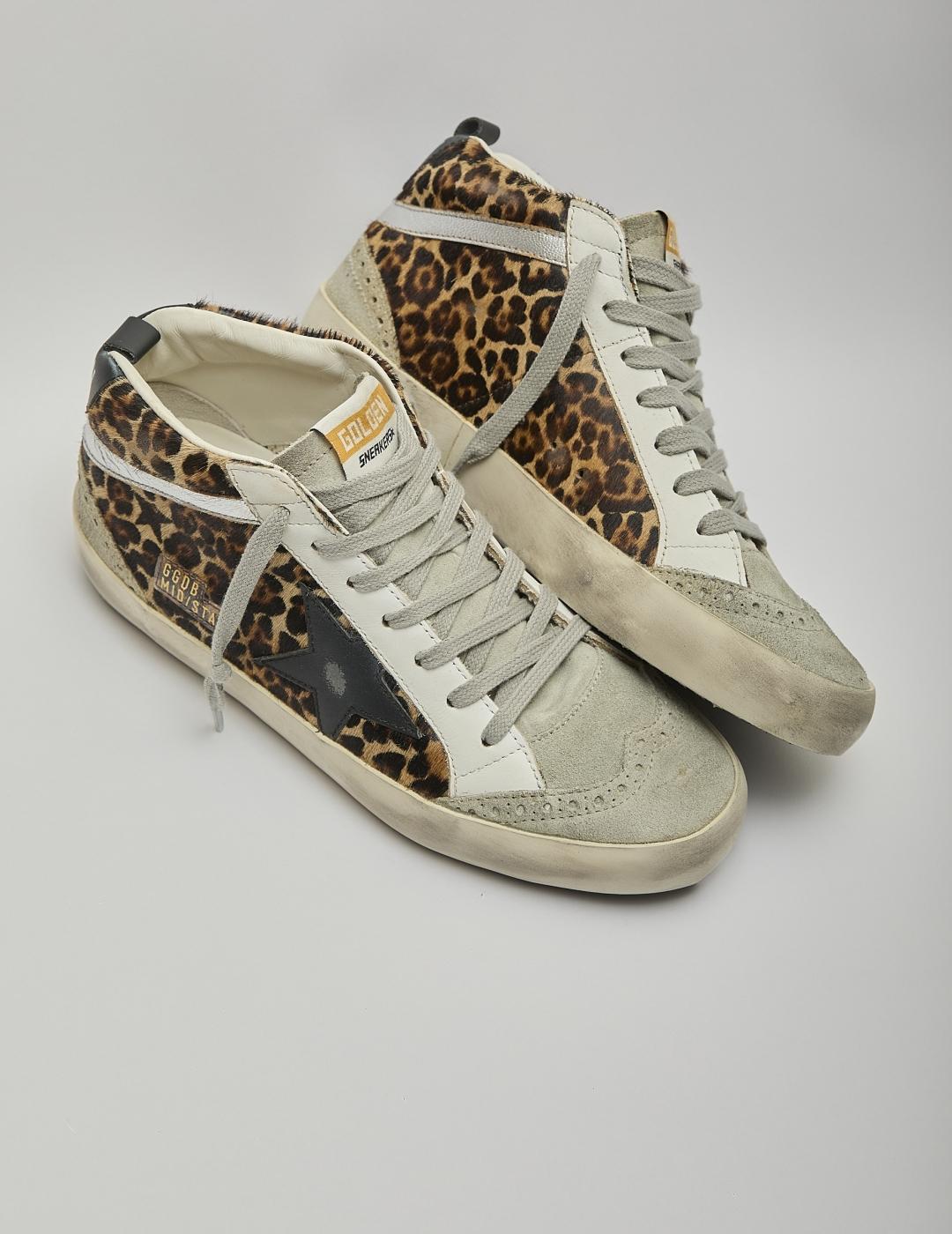 Sneakers Golden Goose Mid Star Mujer