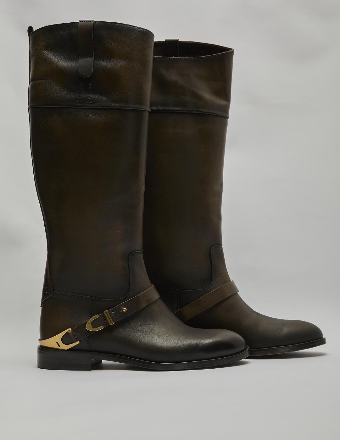 Botas Golden Goose Charlie Distressed Mujer